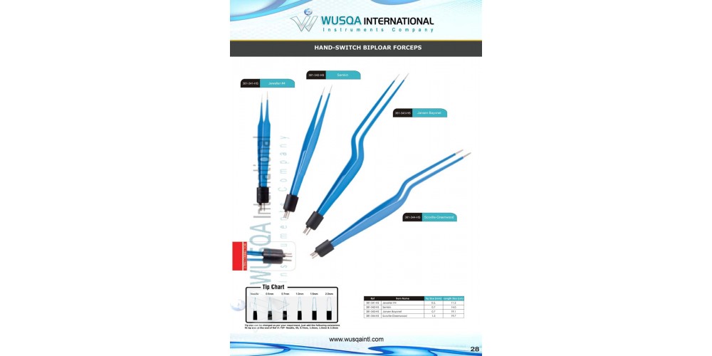 Hand Switch Bipolar Forceps